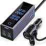 300W Car Power Inverter – Dual PD 36W Type - C & QC3.0 Fast Charging with AC Outlet - GulfGadgets