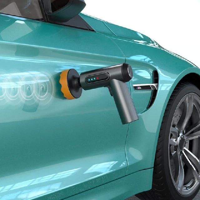 LIYANG Cordless Car Polisher & Waxing Machine – 80W Dual Battery Detailing Tool - GulfGadgets
