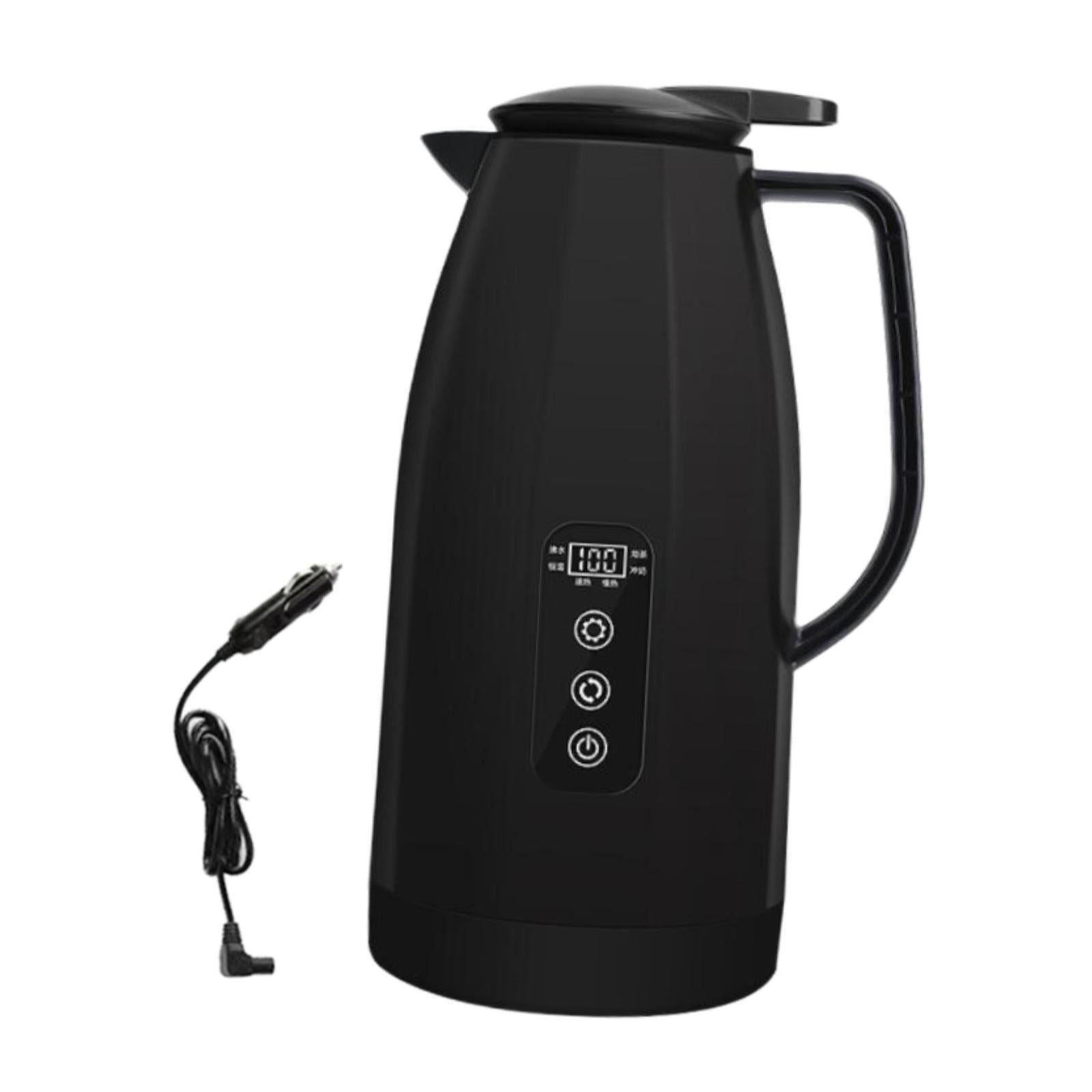 Vehicle Electric Kettle 12V/24V – Portable Car Water Boiler with Digital Display - GulfGadgets