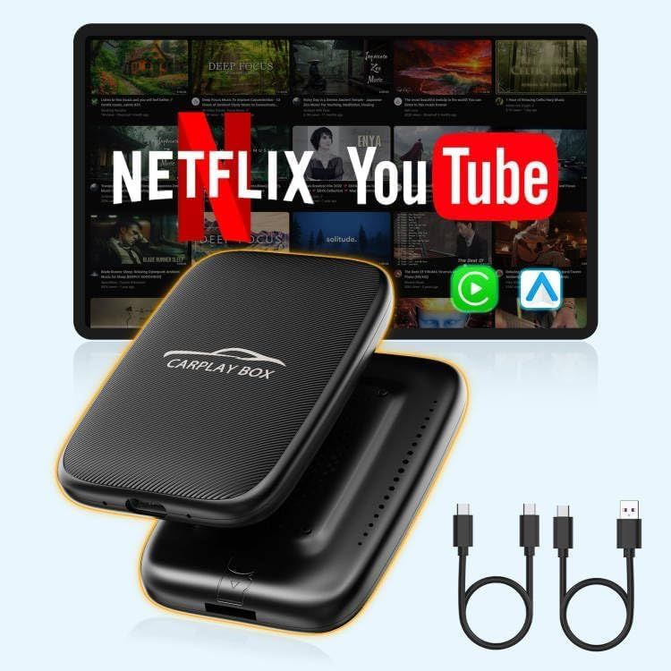 Wireless CarPlay Box – Plug & Play Apple CarPlay & Android Auto Adapter - GulfGadgets